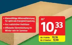 Bauhaus STEICO flex Holzfaserdämmplatte 'Flex 036' Angebot