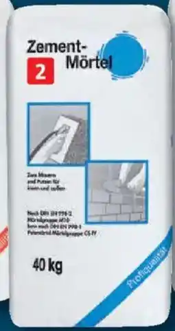Bauhaus Zementmörtel Angebot