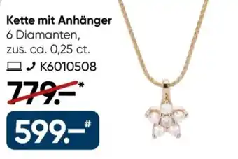 Galeria VANDENBERG Kette mit Anhänger Angebot