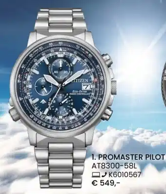 Galeria CITIZEN PROMASTER PILOT AT8300-58L Angebot