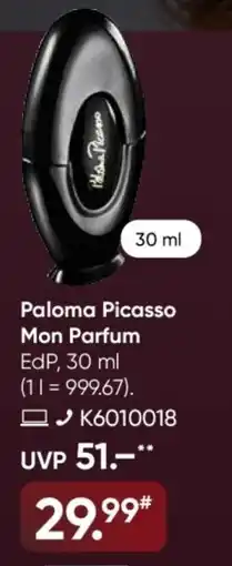 Galeria Paloma Picasso Mon Parfum Angebot