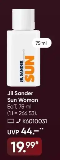 Galeria Jil Sander Sun Woman Angebot