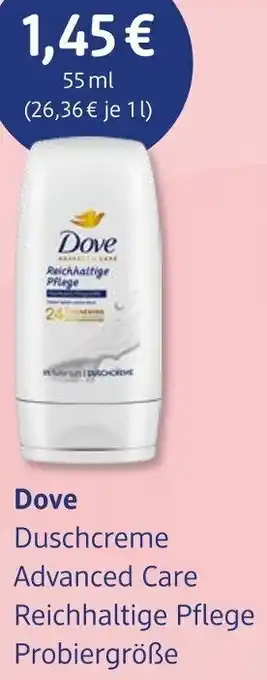 dm drogerie Dove Duschcreme Angebot