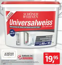 Bauhaus SCHÖNER WOHNEN Universalweiss Angebot