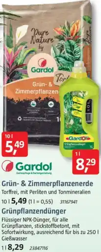 Bauhaus Gardol Grün- & Zimmerpflanzenerde Angebot