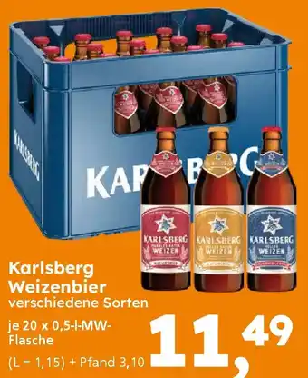 Globus Baumarkt Karlsberg Weizenbier Angebot