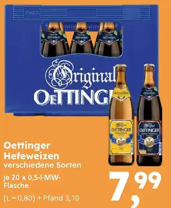 Globus Baumarkt Oettinger Hefeweizen Angebot