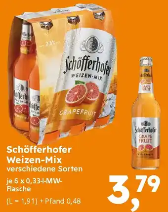 Globus Baumarkt Schöfferhofer Weizen-Mix Angebot