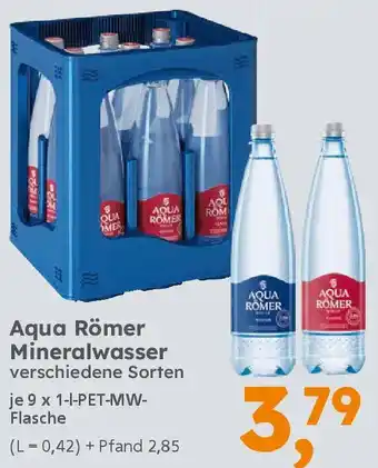 Globus Baumarkt Aqua Römer Mineralwasser Angebot