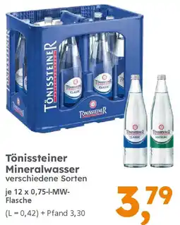 Globus Baumarkt Tönissteiner Mineralwasser Angebot