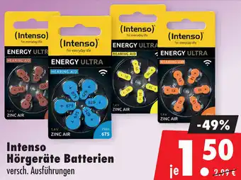 Mäc Geiz Intenso Hörgeräte Batterien Angebot
