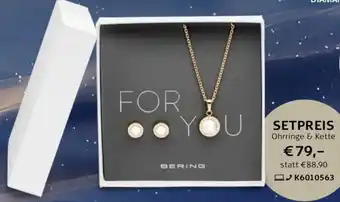 Galeria Ohrringe & Kette Angebot