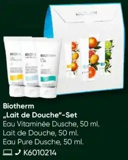 Galeria Biotherm „Lait de Douche" Set Angebot