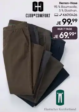Galeria CLUB OF COMFORT Herren-Hose Angebot