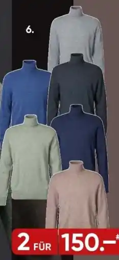 Galeria Herren Pullover mit Polo oder Rollkragen Angebot