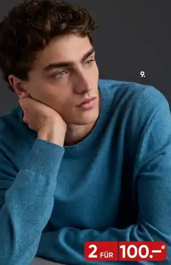 Galeria Herren-Pullover mit Rundhals oder V-Ausschnitt Angebot