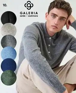 Galeria Herren Pullover mit Polo oder Troyerkragen Angebot
