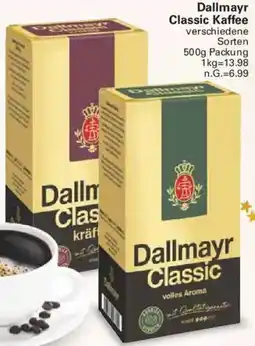 WEZ Dallmayr Classic Kaffee Angebot