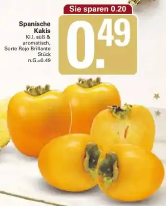 WEZ Spanische Kakis Angebot