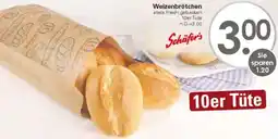 WEZ Schäfer's Weizenbrötchen Angebot