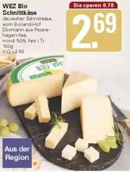 WEZ WEZ Bio Schnittkäse Angebot