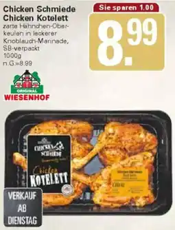 WEZ Chicken Schmiede Chicken Kotelett Angebot