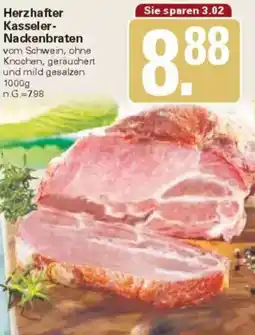 WEZ Herzhafter Kasseler Nackenbraten Angebot