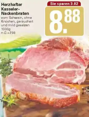 WEZ Herzhafter Kasseler Nackenbraten Angebot