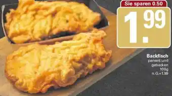 WEZ Backfisch Angebot