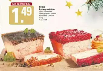 WEZ Feine Leberpasteten Angebot