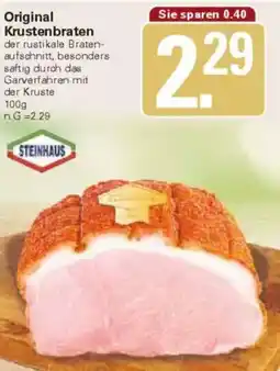 WEZ STEINHAUS Original Krustenbraten Angebot