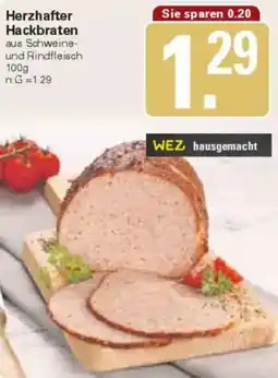 WEZ Herzhafter Hackbraten Angebot