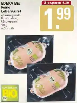 WEZ EDEKA Bio Feine Leberwurst Angebot