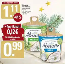 WEZ Almette Frischkäse Angebot