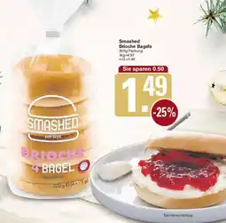 WEZ Smashed Brioche Bagels Angebot