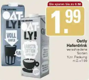 WEZ Oatly Haferdrink Angebot