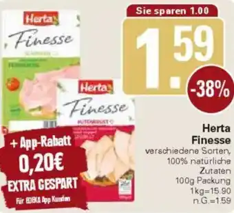 WEZ Herta Finesse Angebot