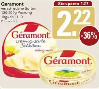 WEZ Géramont Angebot