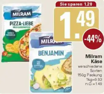 WEZ Milram Käse Angebot