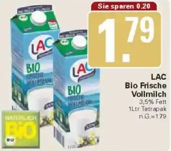 WEZ LAC Bio Frische Vollmilch Angebot