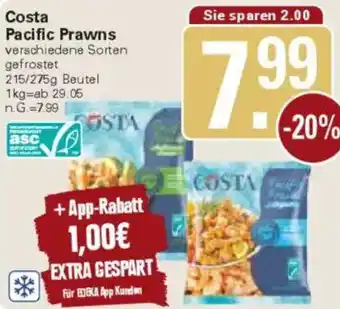 WEZ Costa Pacific Prawns Angebot