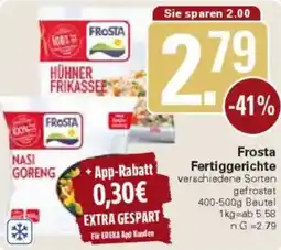 WEZ Frosta Fertiggerichte Angebot