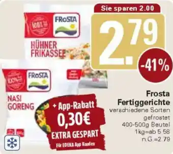 WEZ Frosta Fertiggerichte Angebot