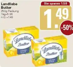 WEZ Landliebe Butter Angebot