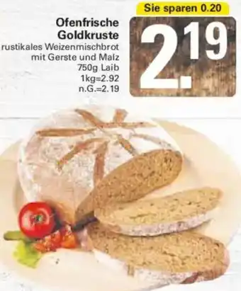 WEZ Ofenfrische Goldkruste Angebot