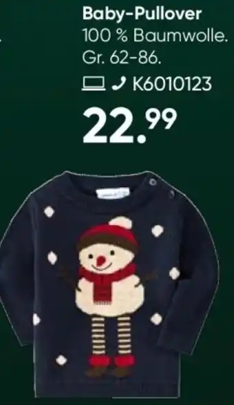 Galeria Baby-Pullover Angebot