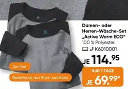 Galeria Damen oder Herren-Wäsche-Set „Active Warm ECO" Angebot