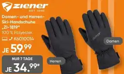Galeria Ziener Damen und Herren Ski-Handschuhe ,,ZI-1819" Angebot