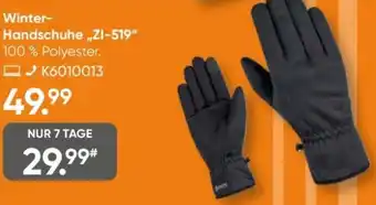 Galeria Ziener Winter Handschuhe „ZI-519" Angebot