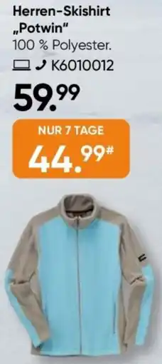 Galeria ICEPEAK Herren-Skishirt „Potwin" Angebot